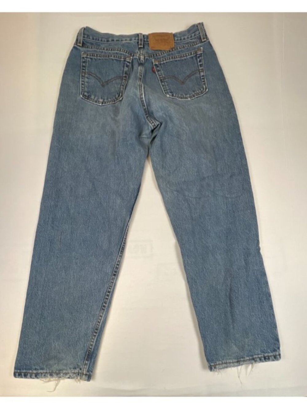 Vtg 2001 Levis 560 32x29 Loose Fit Tapered Leg Jeans Womens 14 MIS S Made in USA - Picture 2 of 9